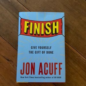 Finish by Jon Acuff